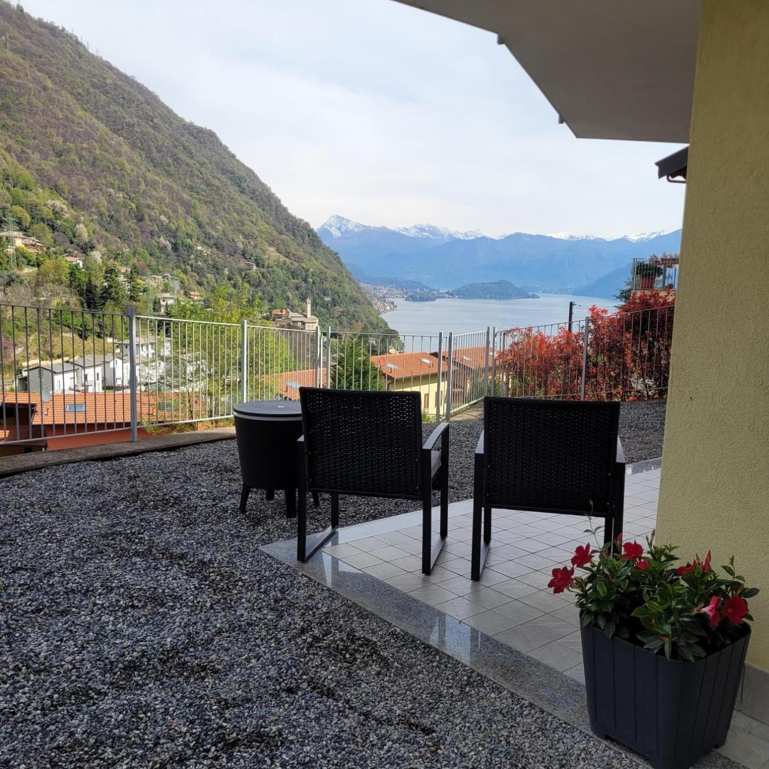 Vista Dolce Isola _ Lakeview Pool, Terrace & Garden Apartment Ардженьо Екстер'єр фото